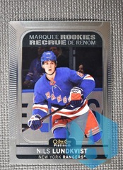 2021-22 O-Pee-Chee OPC Platinum Base Marquee Rookies #266 Nils Lundkvist
